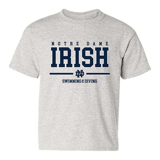Notre Dame - NCAA Women's Swimming & Diving : Gracyn Lanning - Classic Shersey Youth T-Shirt-0