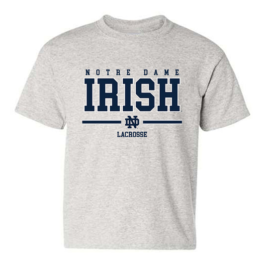 Notre Dame - NCAA Men's Lacrosse : Griffin Grant - Classic Shersey Youth T-Shirt-0