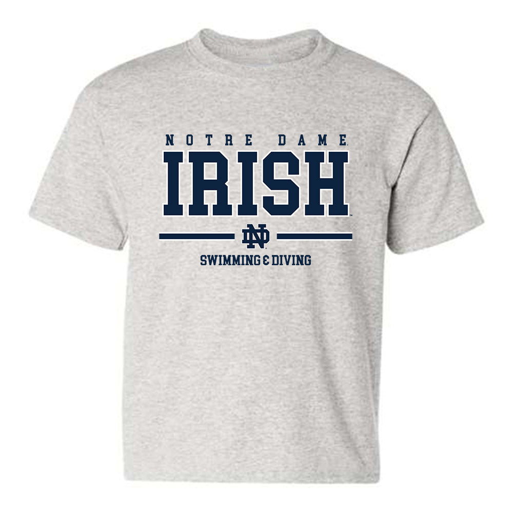 Notre Dame - NCAA Men's Swimming & Diving : James Edge - Classic Shersey Youth T-Shirt