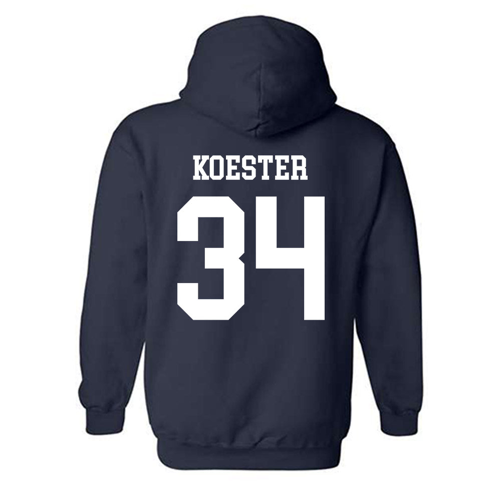 Notre Dame - NCAA Baseball : Brady Koester - Classic Shersey Hooded Sweatshirt-1