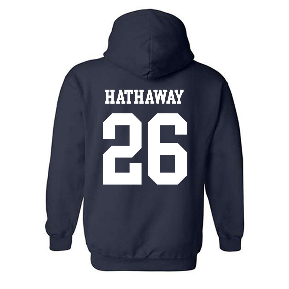  - NCAA Women's Soccer : Melinda Hathaway - Classic Shersey Hooded Sweatshirt-1