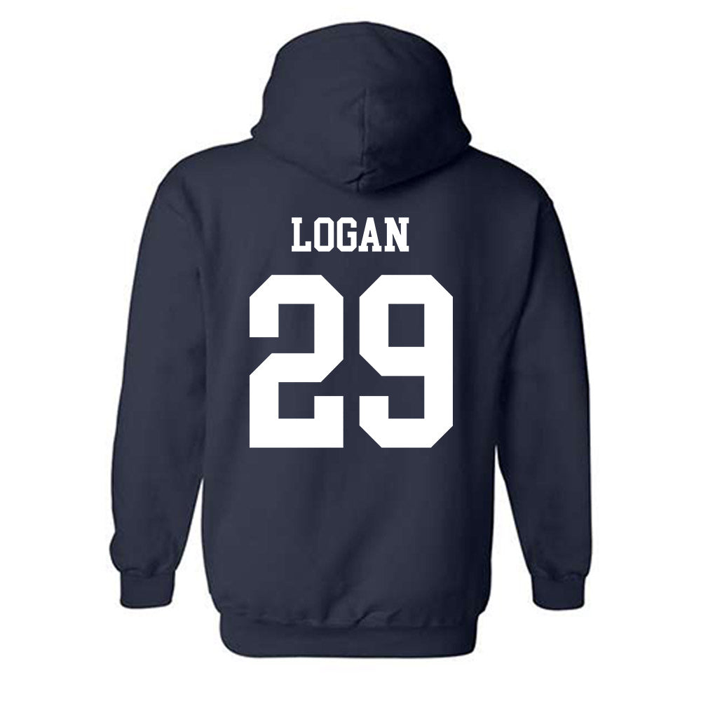 Notre Dame - NCAA Football : Brandon Logan - Classic Shersey Hooded Sweatshirt-1