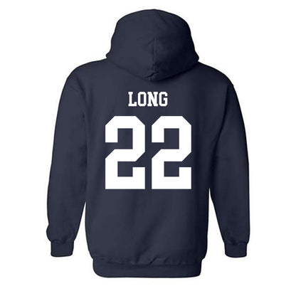 Notre Dame - NCAA Football : Ethan Long - Classic Shersey Hooded Sweatshirt-1