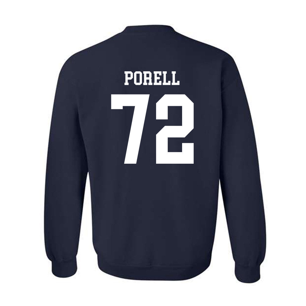 Notre Dame - NCAA Men's Lacrosse : Thomas Porell - Classic Shersey Crewneck Sweatshirt-1