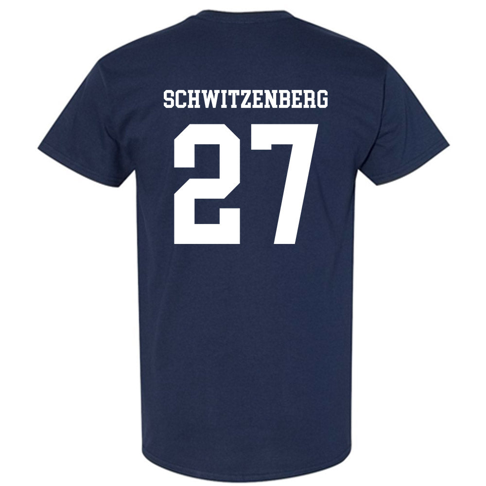 Notre Dame - NCAA Men's Lacrosse : Nate Schwitzenberg - Classic Shersey T-Shirt-1