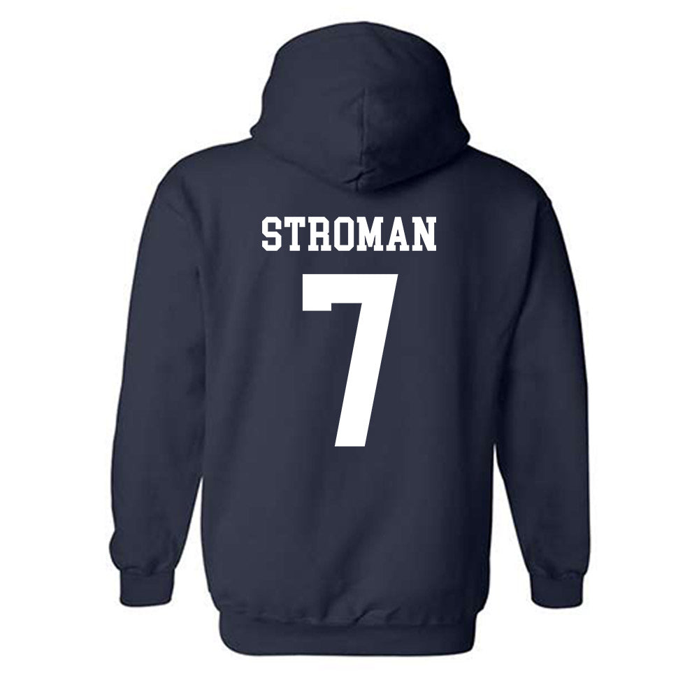 Notre Dame - NCAA Football : Jalen Stroman - Classic Shersey Hooded Sweatshirt-1