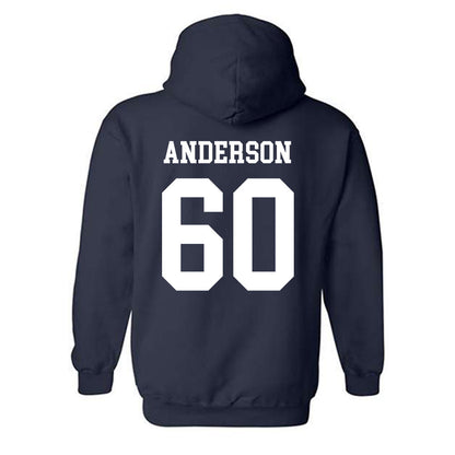 Notre Dame - NCAA Football : Max Anderson - Classic Shersey Hooded Sweatshirt-1