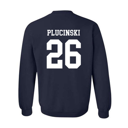 Notre Dame - NCAA Men's Ice Hockey : Zach Plucinski - Classic Shersey Crewneck Sweatshirt