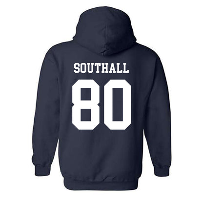 Notre Dame - NCAA Football : Xavier Southall - Classic Shersey Hooded Sweatshirt-1
