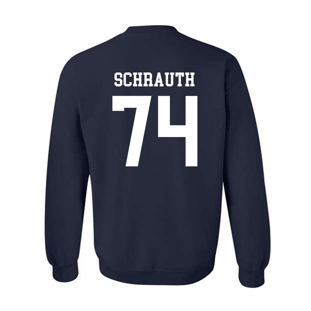 Notre Dame - NCAA Football : Billy Schrauth - Classic Shersey Crewneck Sweatshirt-1