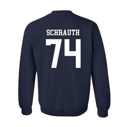 Notre Dame - NCAA Football : Billy Schrauth - Classic Shersey Crewneck Sweatshirt-1