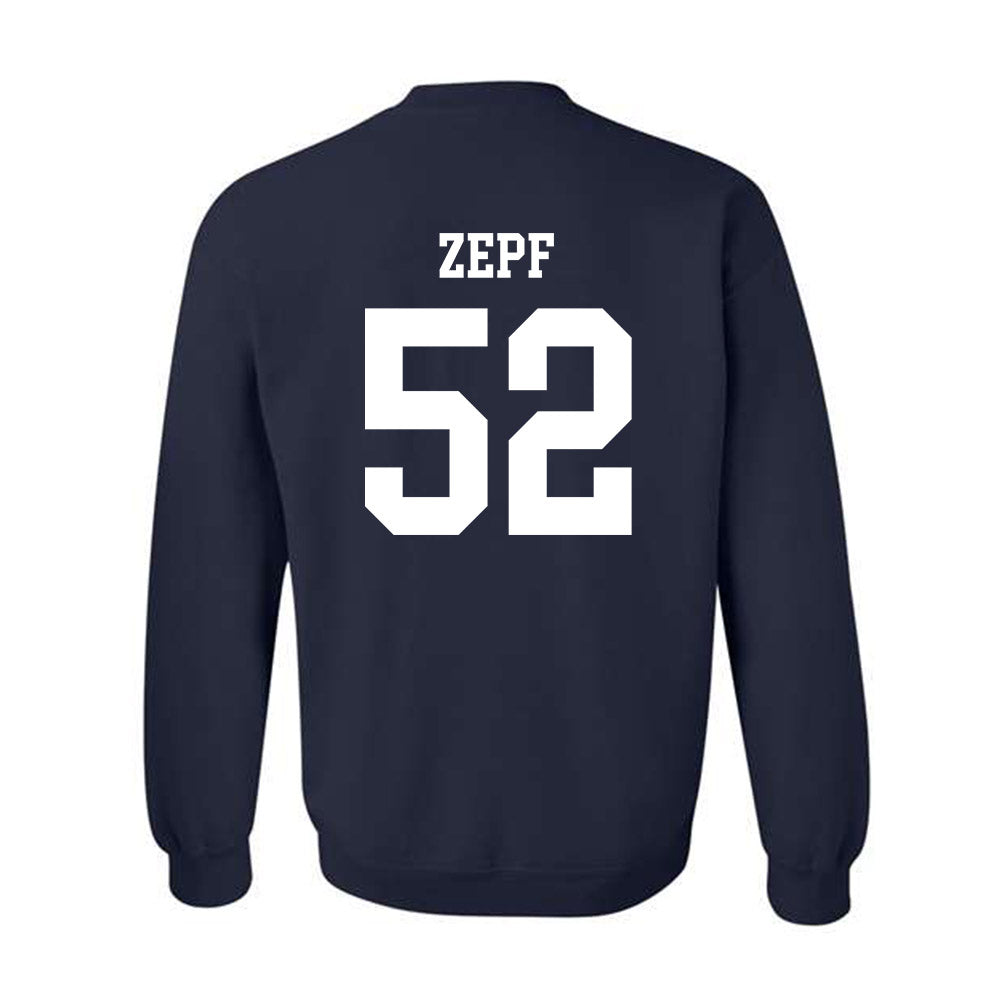 Notre Dame - NCAA Men's Lacrosse : Alex Zepf - Classic Shersey Crewneck Sweatshirt-1