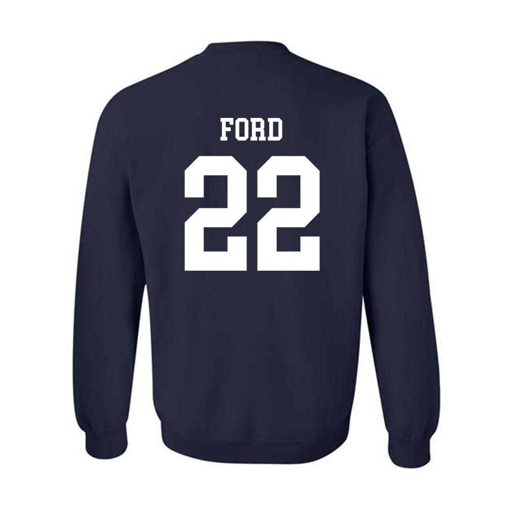 Notre Dame - NCAA Football : Devyn Ford - Classic Shersey Crewneck Sweatshirt-1