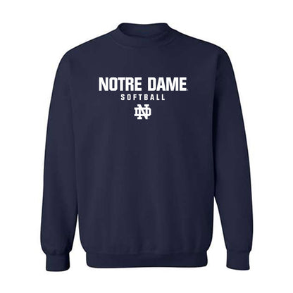 Notre Dame - NCAA Softball : Olivia Levitt - Classic Shersey Crewneck Sweatshirt