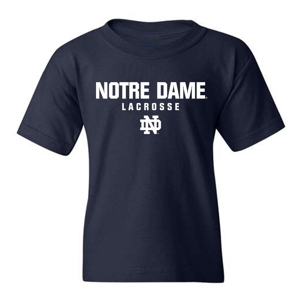 Notre Dame - NCAA Men's Lacrosse : Luke Crowe - Classic Shersey Youth T-Shirt