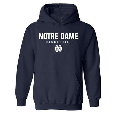 Notre Dame - NCAA Women's Basketball : Vanessa de Jesus - Classic Shersey Hooded Sweatshirt-0