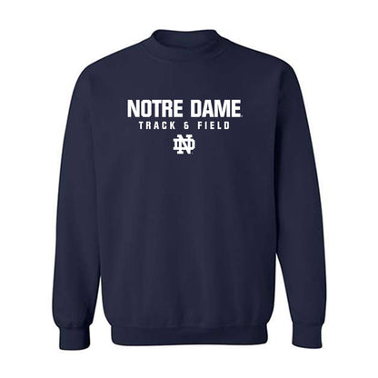 Notre Dame - NCAA Men's Track & Field : Noah Nielson - Classic Shersey Crewneck Sweatshirt