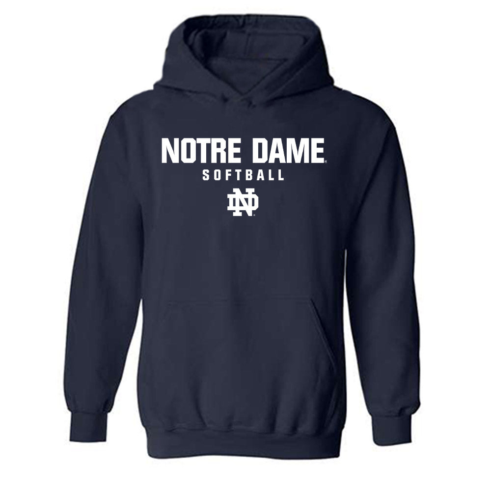 Notre Dame - NCAA Softball : Olivia Levitt - Classic Shersey Hooded Sweatshirt