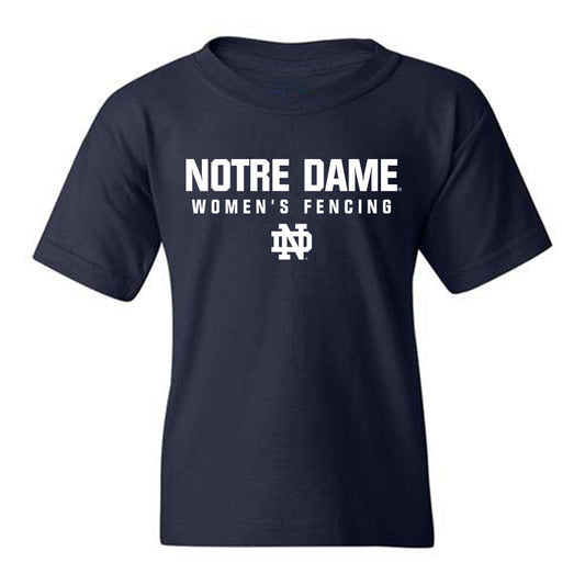 Notre Dame - NCAA Women's Fencing : Sedna Gandhi - Classic Shersey Youth T-Shirt