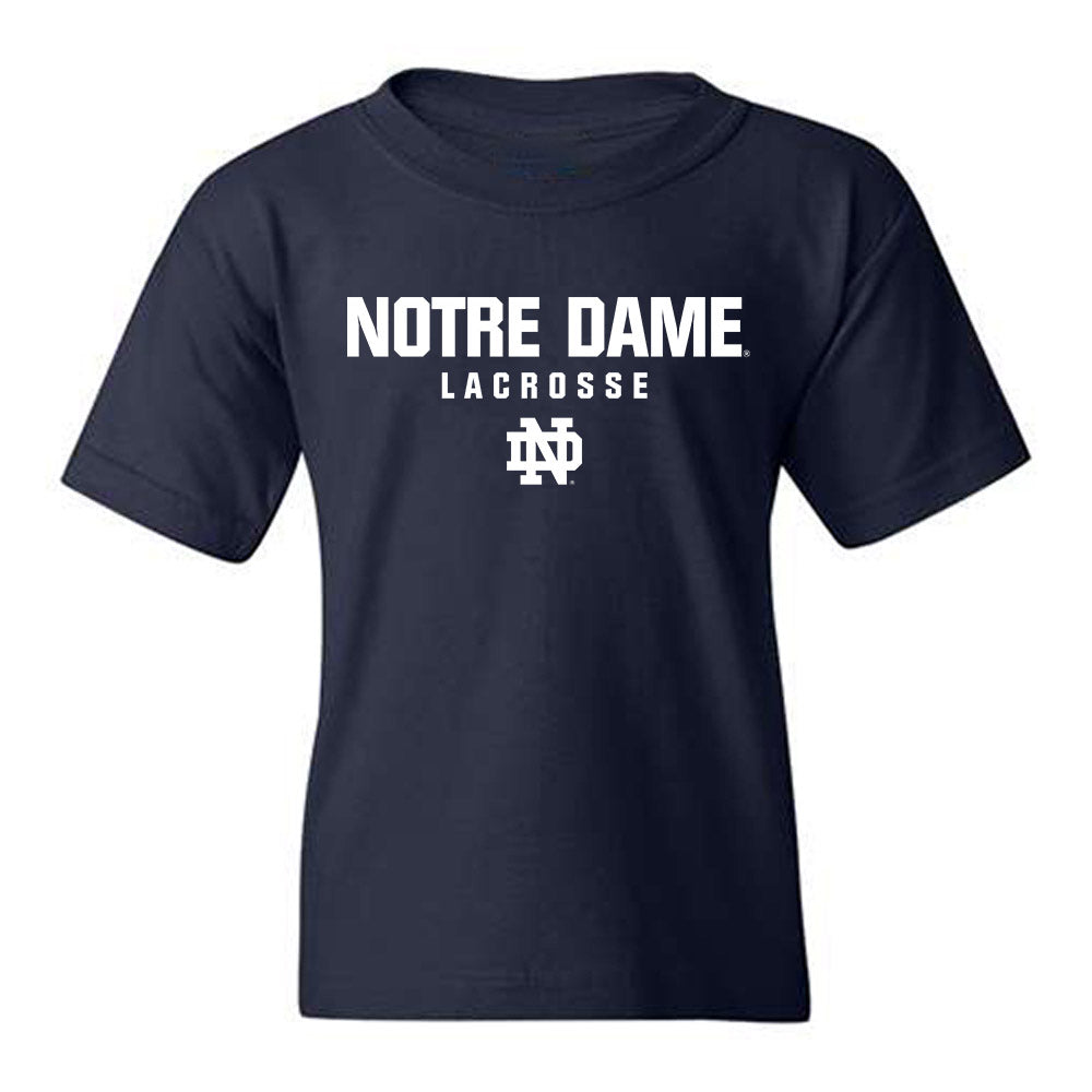 Notre Dame - NCAA Men's Lacrosse : Thomas Porell - Classic Shersey Youth T-Shirt-0