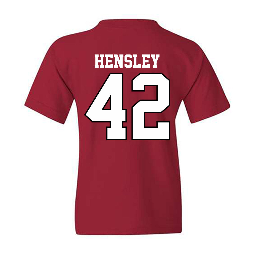 Oklahoma - NCAA Baseball : Reid Hensley - Classic Shersey Youth T-Shirt-1