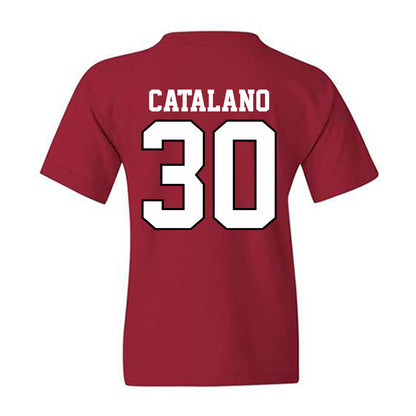 Oklahoma - NCAA Baseball : Michael Catalano - Classic Shersey Youth T-Shirt-1