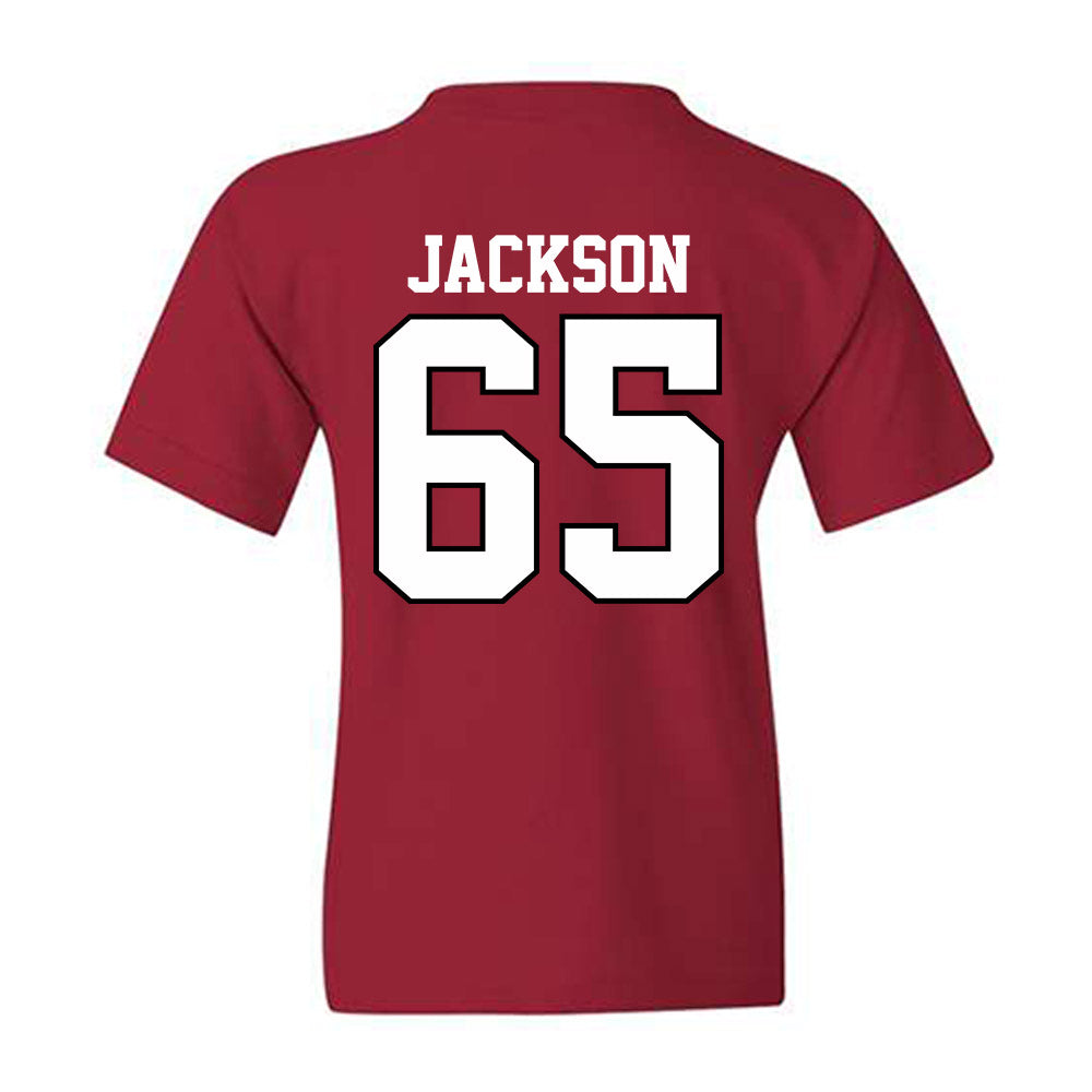Oklahoma - NCAA Football : Jayden Jackson - Classic Shersey Youth T-Shirt-1