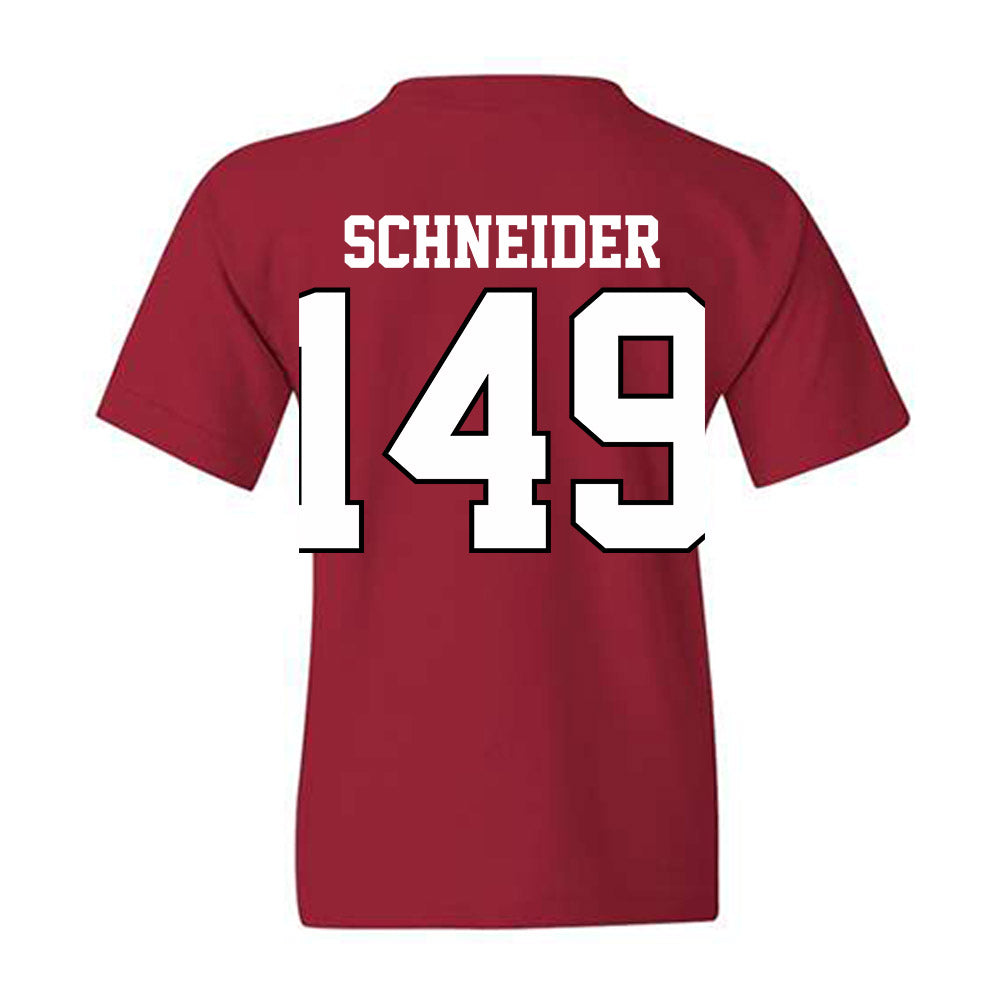 Oklahoma - NCAA Wrestling : Layton Schneider - Classic Shersey Youth T-Shirt-1