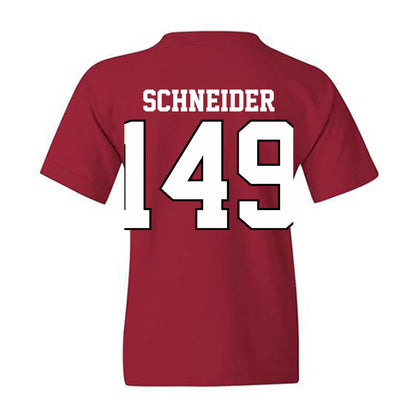 Oklahoma - NCAA Wrestling : Layton Schneider - Classic Shersey Youth T-Shirt-1