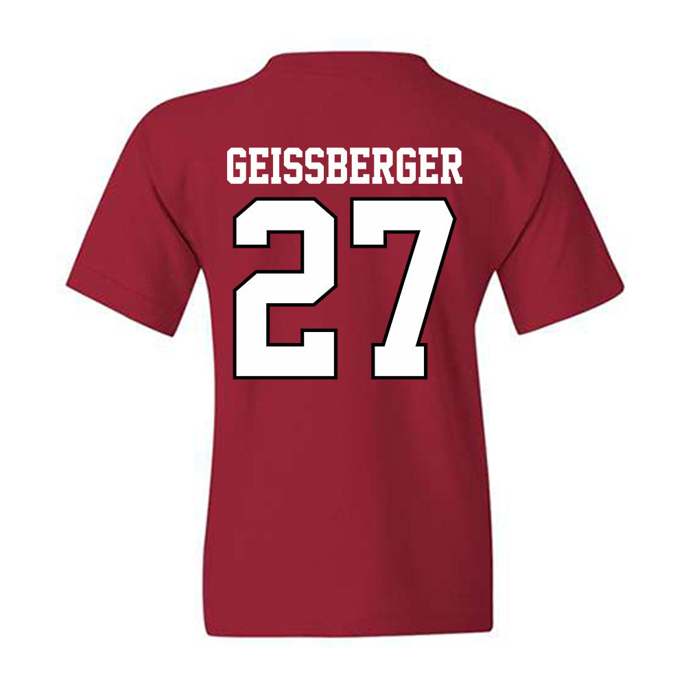  - NCAA Women's Volleyball : Kari Geissberger - Classic Shersey Youth T-Shirt-1