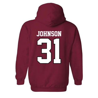 Oklahoma - NCAA Baseball : Cameron Johnson - Classic Shersey Hooded Sweatshirt-1