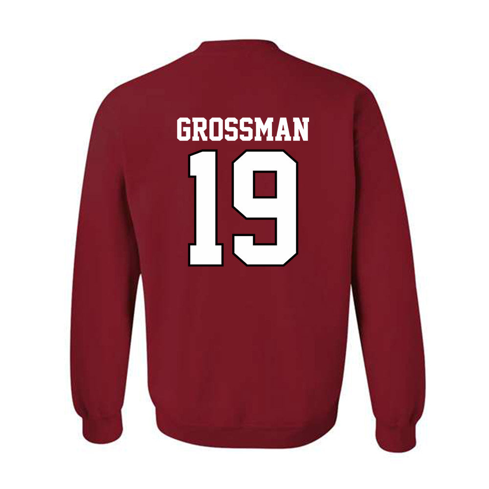 Oklahoma - NCAA Baseball : Jaxon Grossman - Classic Shersey Crewneck Sweatshirt-1