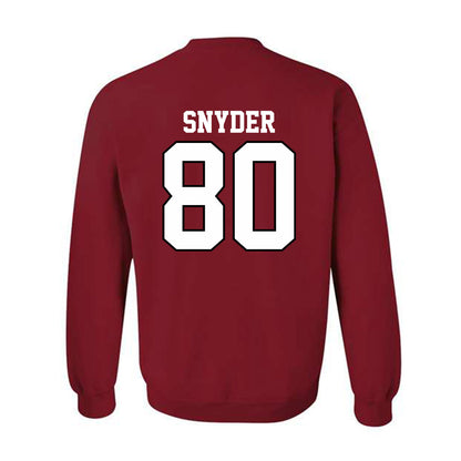 Oklahoma - NCAA Football : Jakeb Snyder - Classic Shersey Crewneck Sweatshirt-1