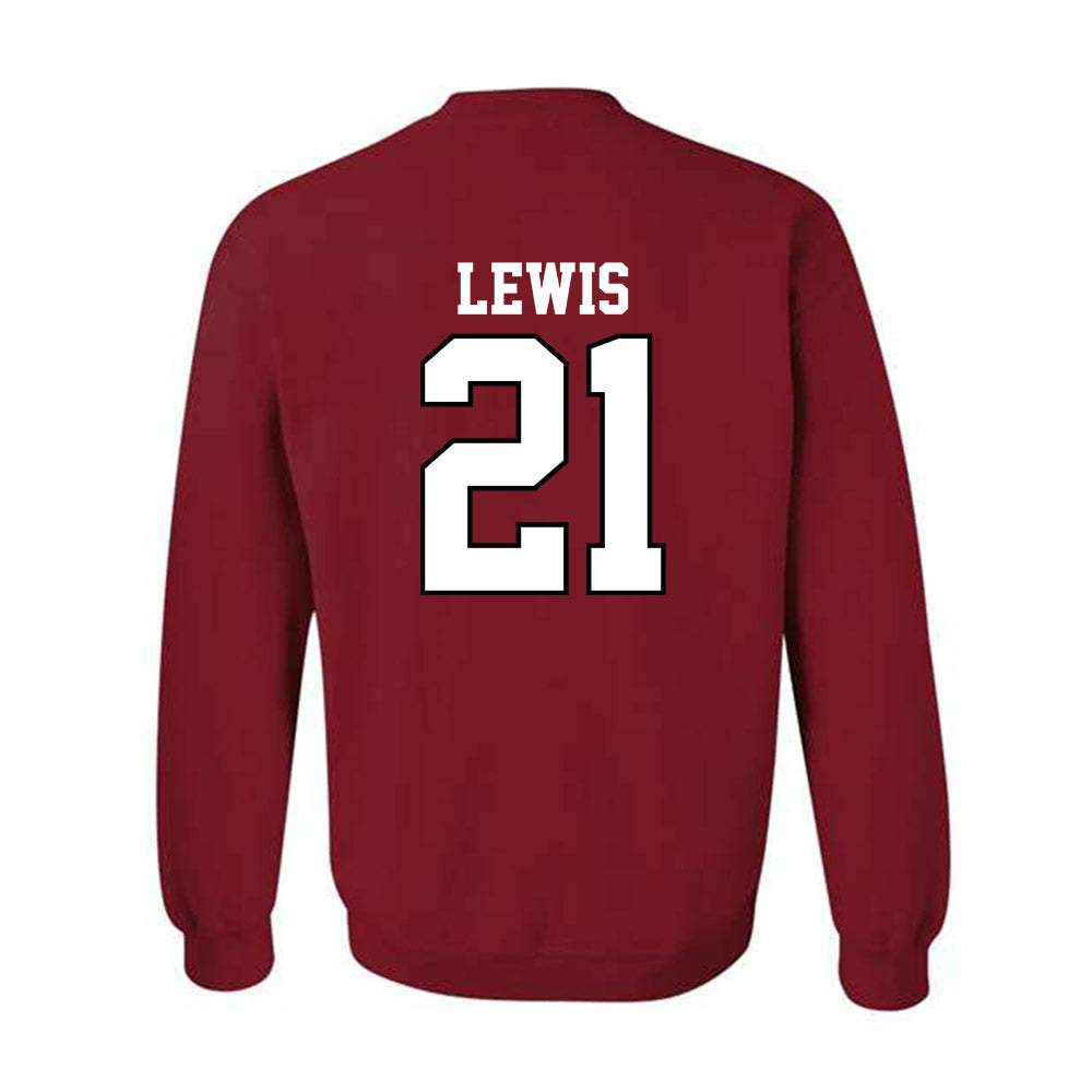 Oklahoma - NCAA Women's Soccer : Ella Lewis - Classic Shersey Crewneck Sweatshirt-1