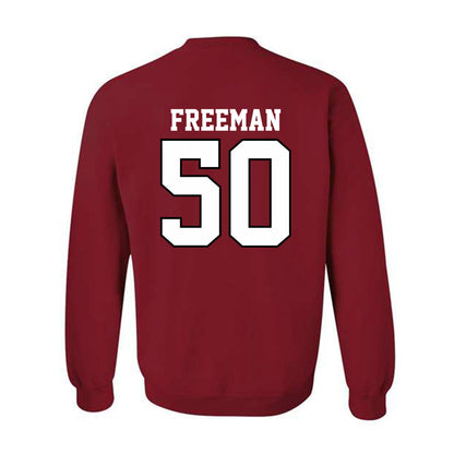 Oklahoma - NCAA Football : Seth Freeman - Classic Shersey Crewneck Sweatshirt-1