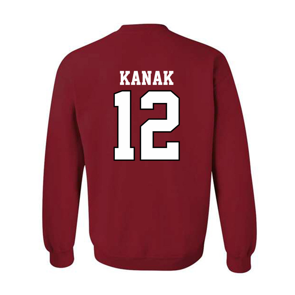 Oklahoma - NCAA Football : Jaren Kanak - Classic Shersey Crewneck Sweatshirt-1
