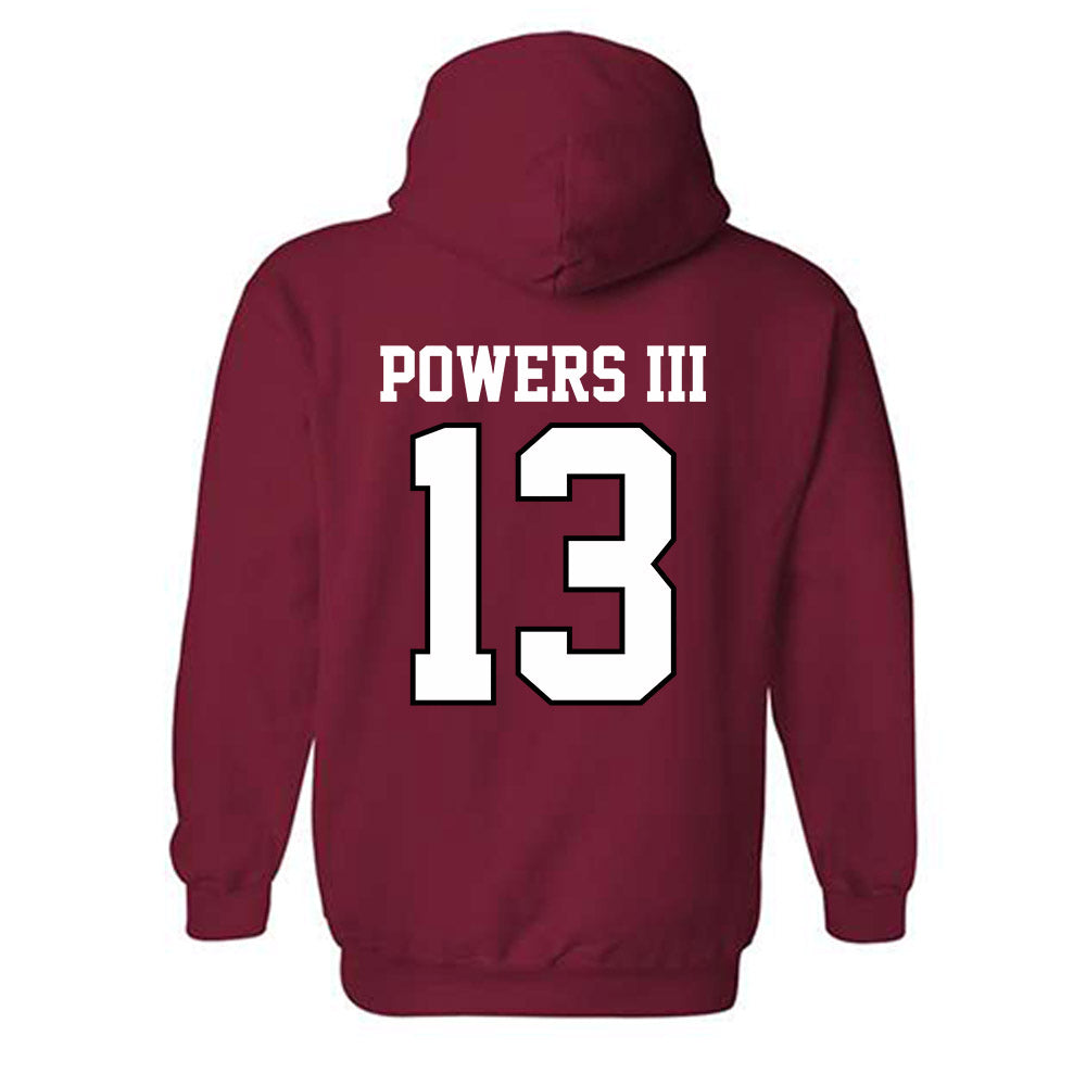 Oklahoma - NCAA Football : Reggie Powers III - Classic Shersey Hooded Sweatshirt-1