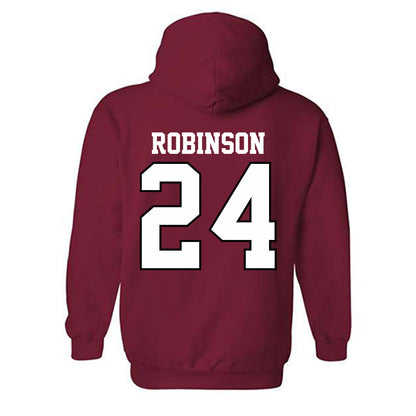 Oklahoma - NCAA Football : Xavier Robinson - Classic Shersey Hooded Sweatshirt-1