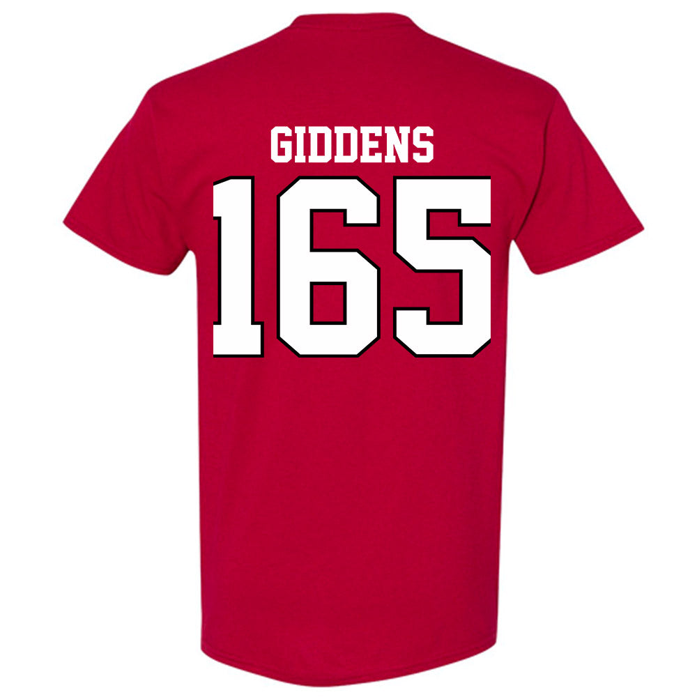 Oklahoma - NCAA Wrestling : Clay Giddens - Classic Shersey T-Shirt-1