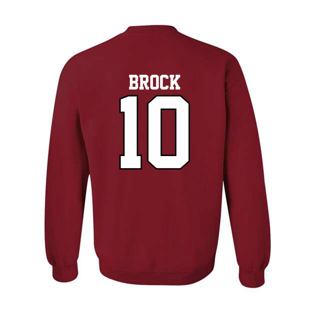 Oklahoma - NCAA Baseball : Brendan Brock - Classic Shersey Crewneck Sweatshirt-1