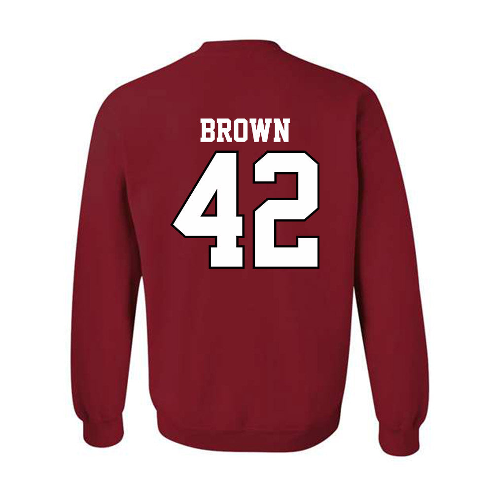 Oklahoma - NCAA Women's Soccer : Riley Brown - Classic Shersey Crewneck Sweatshirt-1