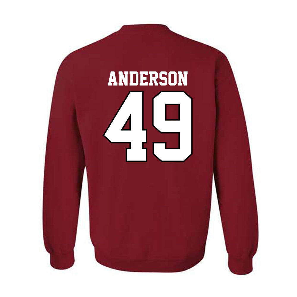Oklahoma - NCAA Football : Ben Anderson - Classic Shersey Crewneck Sweatshirt-1