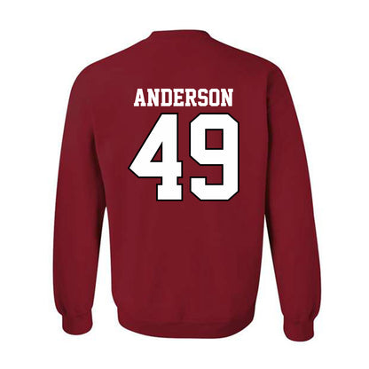 Oklahoma - NCAA Football : Ben Anderson - Classic Shersey Crewneck Sweatshirt-1