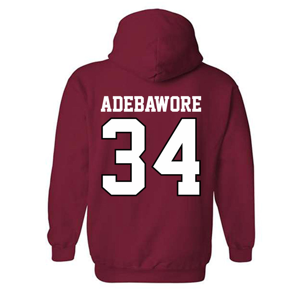 Oklahoma - NCAA Football : Adepoju Adebawore - Classic Shersey Hooded Sweatshirt-1