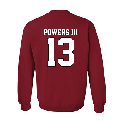 Oklahoma - NCAA Football : Reggie Powers III - Classic Shersey Crewneck Sweatshirt-1