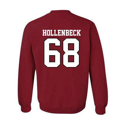 Oklahoma - NCAA Football : Owen Hollenbeck - Classic Shersey Crewneck Sweatshirt-1