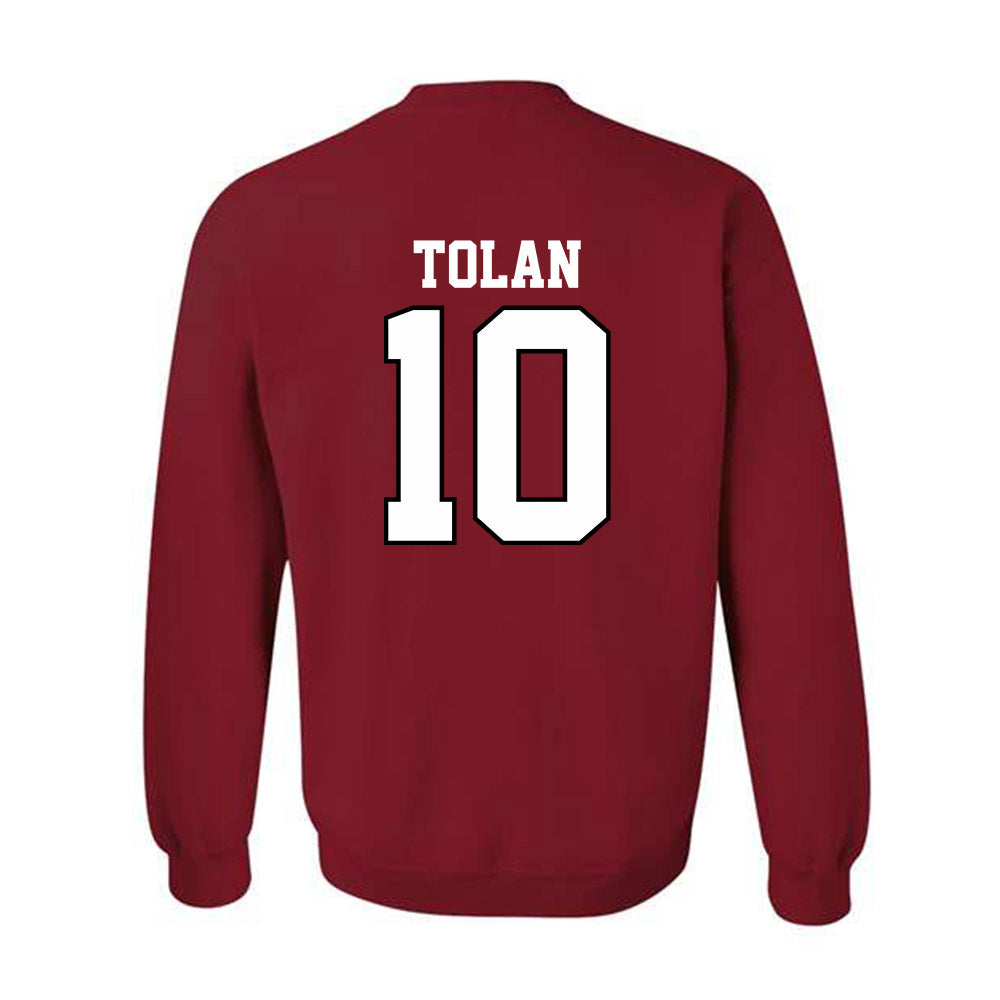 Oklahoma - NCAA Women's Basketball : Emma Tolan - Classic Shersey Crewneck Sweatshirt-1