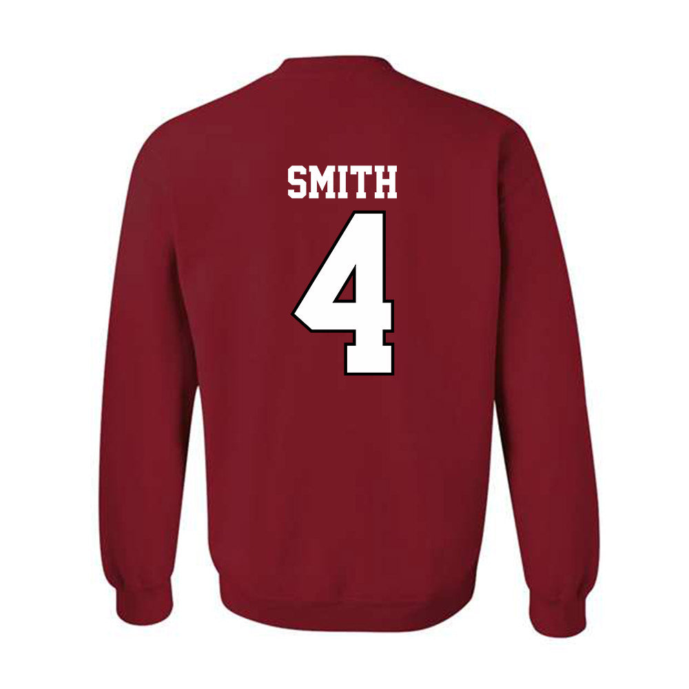 Oklahoma - NCAA Women's Basketball : Caya Smith - Classic Shersey Crewneck Sweatshirt-1
