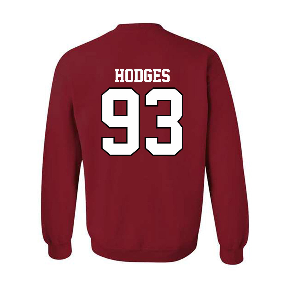 Oklahoma - NCAA Football : Ace Hodges - Classic Shersey Crewneck Sweatshirt-1