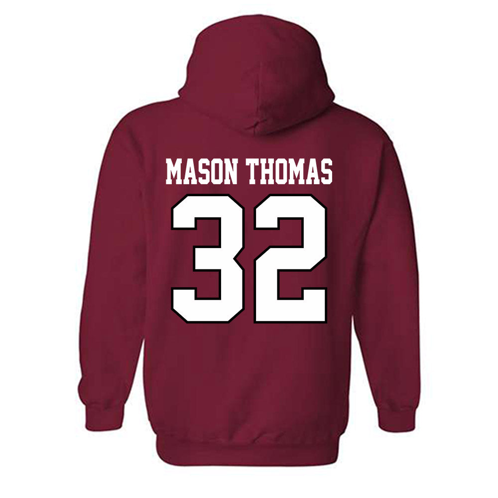 Oklahoma - NCAA Football : R Mason Thomas - Classic Shersey Hooded Sweatshirt-1